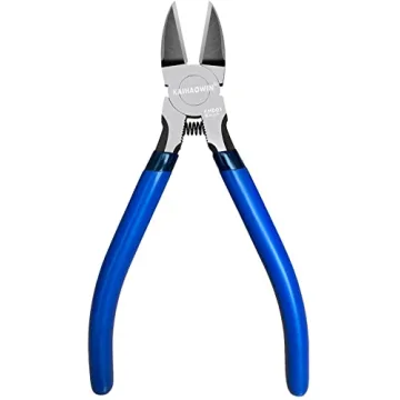 KAIHAOWIN Ultra Sharp 6-Inch Wire Cutters - Precision Flush Cutters with Ergonomic Design