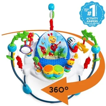 Baby Einstein Ocean Discovery Activity Jumper with Lights
