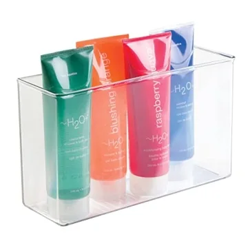 mDesign Adhesive Storage Organizer for Home and Kitchen