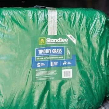 STANDLEE HAY COMPANY 1200-20021-0-0, 50 lb Timothy Bale, Red
