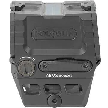 HOLOSUN Red Multi-Reticle, 7075 Aluminum, Enclosed, Solar Sight