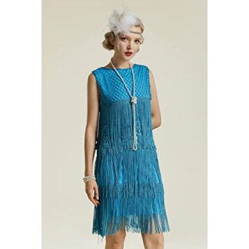 Elegant 1920s Flapper Dress for Vintage Parties