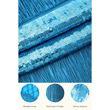 Elegant 1920s Flapper Dress for Vintage Parties