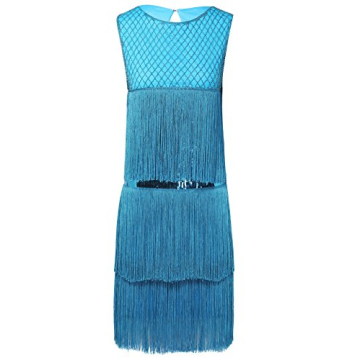 Elegant 1920s Flapper Dress for Vintage Parties