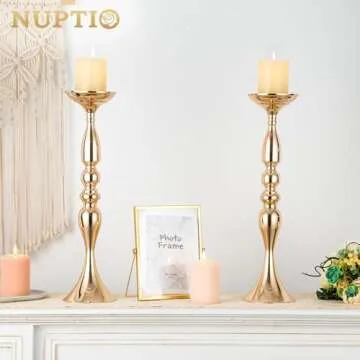 Elegant Gold Vases for Stunning Wedding Centerpieces