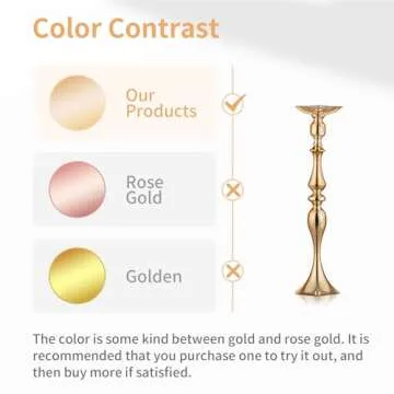 Elegant Gold Vases for Stunning Wedding Centerpieces