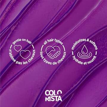 Vibrant L'Oreal Paris Colorista Semi Permanent Hair Color