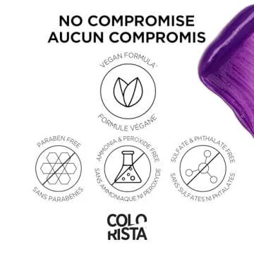 Vibrant L'Oreal Paris Colorista Semi Permanent Hair Color