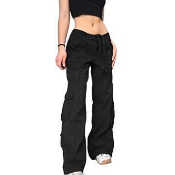NINGJING Women Cargo Pants - Stylish Comfort for All Occasions