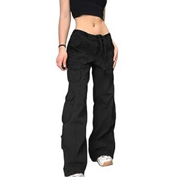 NINGJING Women Cargo Pants - Stylish Comfort for All Occasions