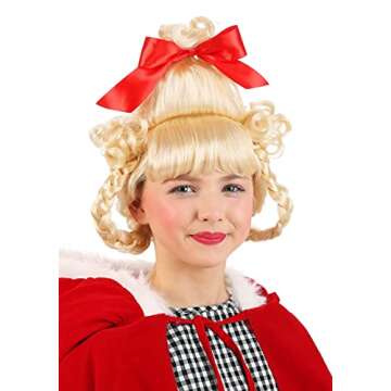 Cindy Lou Who Wig for Girls - Fun Costumes Accessories