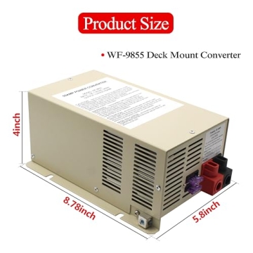 WF-9855 55Amp RV Converter for Reliable Power Supply