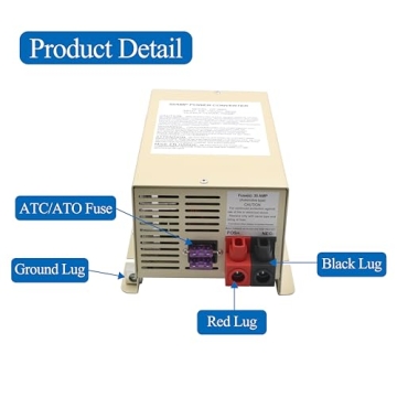 WF-9855 55Amp RV Converter for Reliable Power Supply