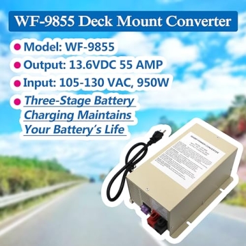 WF-9855 55Amp RV Converter for Reliable Power Supply