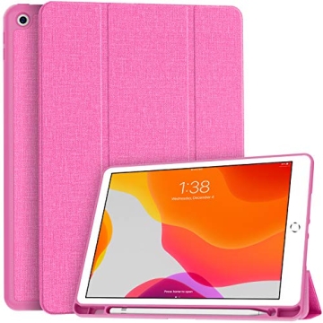 Soke for iPad 10.2 Case with Pencil Holder - Premium Protective & Stylish Cover