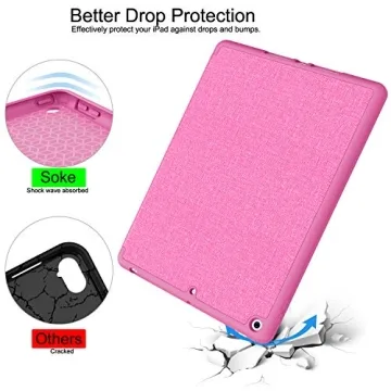 Stylish Soke iPad 10.2 Case with Pencil Holder