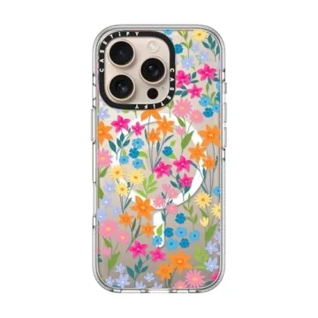 Stylish CASETiFY Clear iPhone 16 Pro Case with Drop Protection