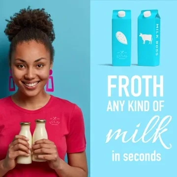 Milk Boss Frother for Perfect Foam and Easy Cleanup