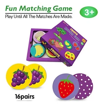 KiDEPOCH Memory Match Game – Fun Learning Card Game for Kids