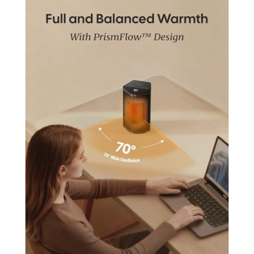 ComDomus 1500W Space Heater - Quiet & Efficient Heating