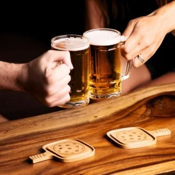 Charming Pickleball Drink Coasters for Every Occasion