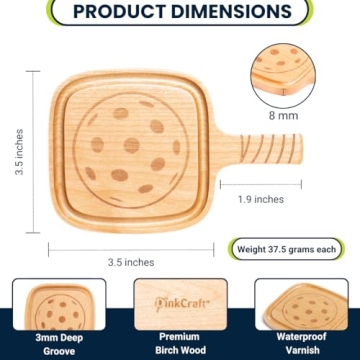 Charming Pickleball Drink Coasters for Every Occasion