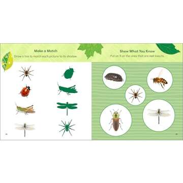 The Backyard Bug Book for Kids: Storybook, Insect Facts, and Activities (Let's Learn About Bugs and Animals)