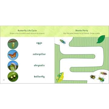 The Backyard Bug Book for Kids: Storybook, Insect Facts, and Activities (Let's Learn About Bugs and Animals)