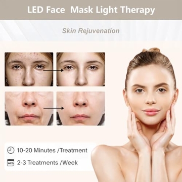 LED Light Therapy Facial Mask - 7 Colors for Radiant Skin