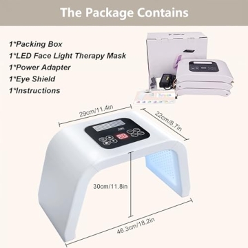 LED Light Therapy Facial Mask - 7 Colors for Radiant Skin