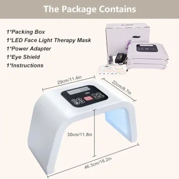 LED Light Therapy Facial Mask - 7 Colors for Radiant Skin