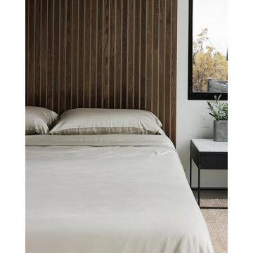 Cozy Earth Luxury Bamboo Bed Sheet Set - Ultra Soft & Breathable