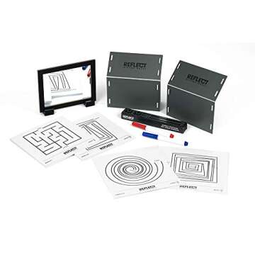 Reflect - Mirror Maze. The Competitive Game of Flipped Perspective. Part of The Brain Training Range...