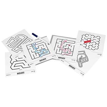 Reflect - Mirror Maze. The Competitive Game of Flipped Perspective. Part of The Brain Training Range by Professor Puzzle.