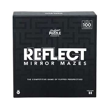 Reflect - Mirror Maze. The Competitive Game of Flipped Perspective. Part of The Brain Training Range by Professor Puzzle.