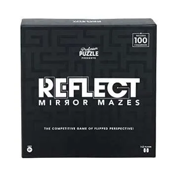 Reflect - Mirror Maze. The Competitive Game of Flipped Perspective. Part of The Brain Training Range by Professor Puzzle.
