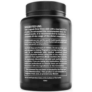 Organic Maca Root Ashwagandha Capsules for Stamina