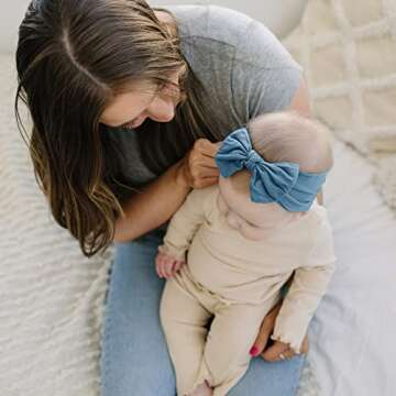 Prohouse 20PCS Nylon Hairbands for Newborns and Toddlers