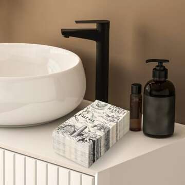 FYSUIMU Vintage Farm Napkins 50Pcs for Parties