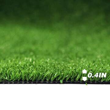 ALTRUISTIC Artificial Grass Synthetic Mat 5ft x 10ft,Outdoor Garden Lawn Landscape Turf for Pets, Fa...