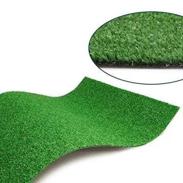 ALTRUISTIC 5ft x 10ft Synthetic Grass Rug for Indoors and Outdoors