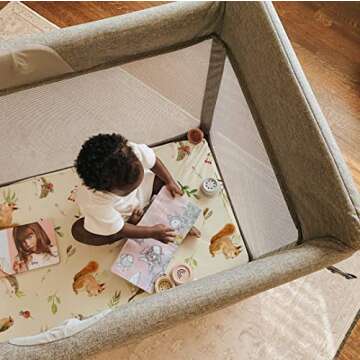 BROLEX Pack n Play Fitted Sheet Set - Cute & Soft 2 Pack