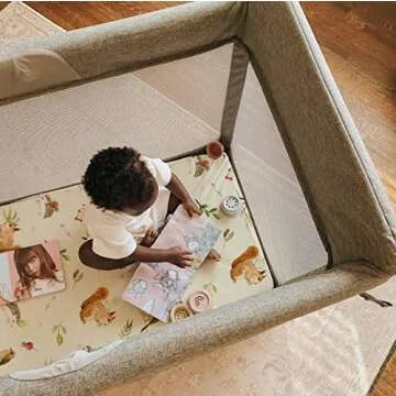 BROLEX Pack n Play Fitted Sheet Set - Cute & Soft 2 Pack