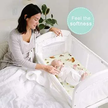 BROLEX Pack n Play Fitted Sheet Set - Cute & Soft 2 Pack