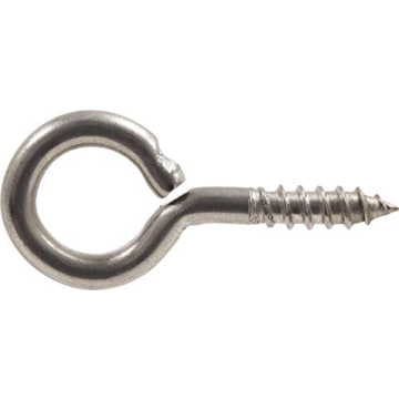 Hillman Stainless Steel Screw Eyes for Crafts & DIY