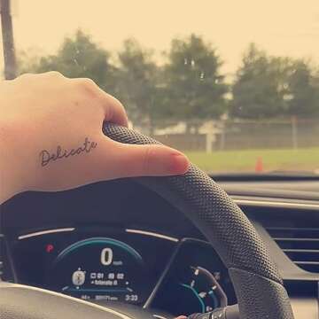 Temporary Tattoos 13 Inspired by Singer Lyrics and Butterflies