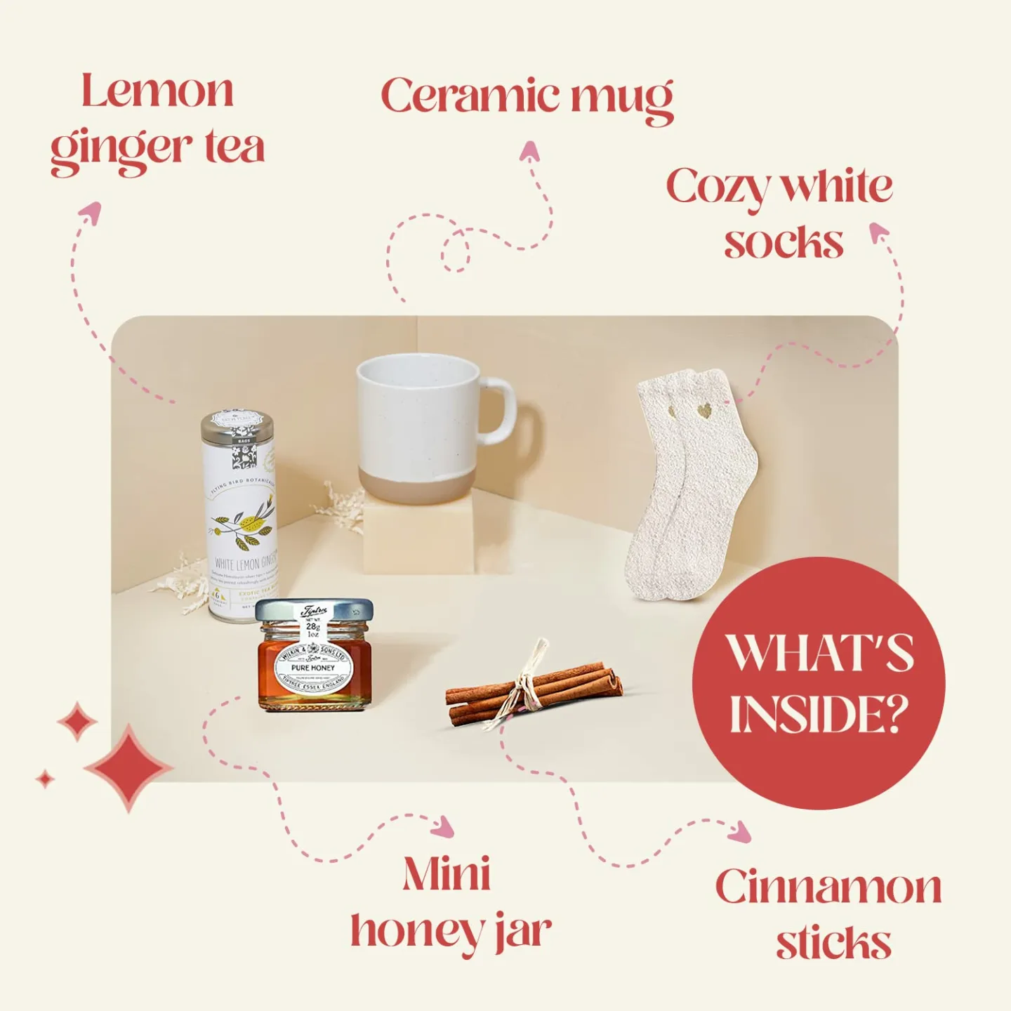 Unboxme Tea Gift Box for Women - Get Well Soon Gift