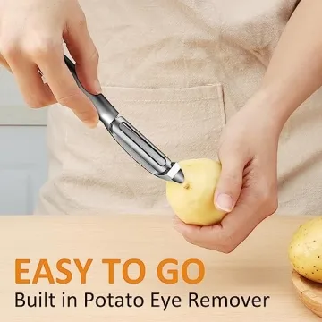 TACGEA Vegetable Peeler Set - Durable Non-Slip Kitchen Tool