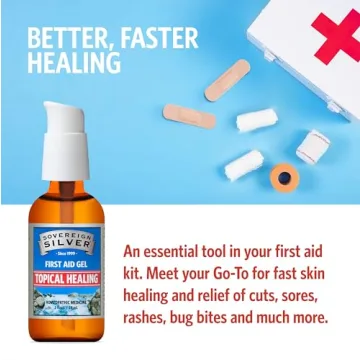 Sovereign Silver First Aid Gel for Natural Healing