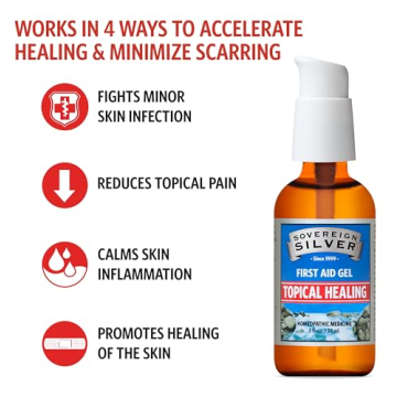 Sovereign Silver First Aid Gel for Natural Healing